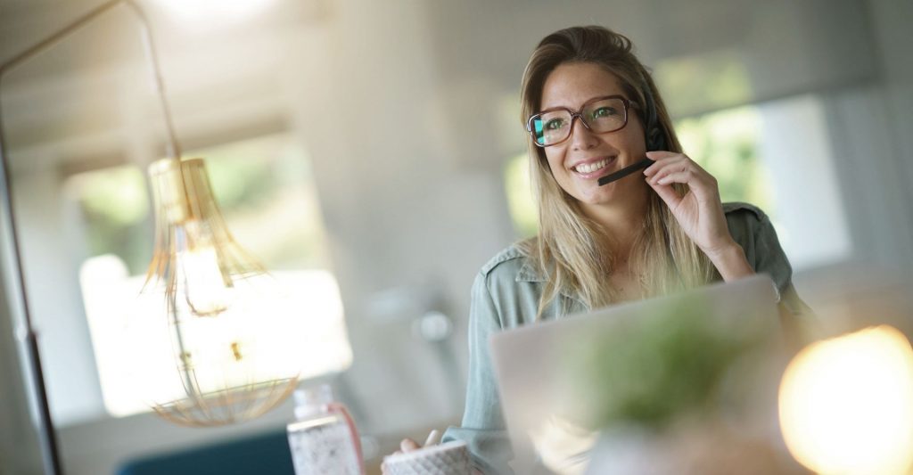 Work from home customer support best female agent quality support